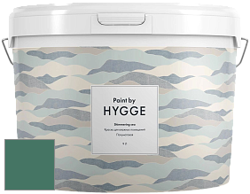 HYGGE Paint Shimmering Sea интерьерная краска цвет NCS S 5030-B90G 