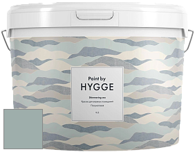 HYGGE Paint Shimmering Sea интерьерная краска цвет NCS S 3010-B70G 