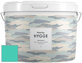 HYGGE Paint Shimmering Sea интерьерная краска цвет NCS S 1050-B70G 