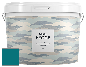 HYGGE Paint Shimmering Sea интерьерная краска цвет RAL 5021 