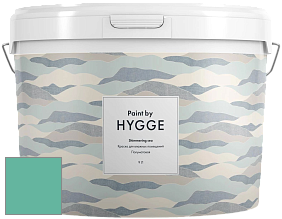HYGGE Paint Shimmering Sea интерьерная краска цвет NCS S 2040-B80G 