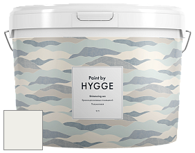 HYGGE Paint Мерцающее море Shimmering Sea интерьерная краска цвет HG01-001 WHITE HEAT