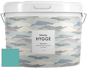 HYGGE Paint Shimmering Sea интерьерная краска цвет NCS S 2040-B50G 