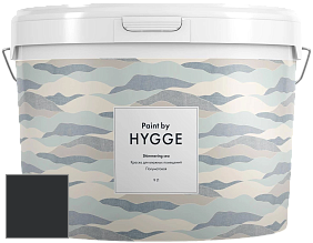 HYGGE Paint Shimmering Sea интерьерная краска цвет RAL 9004 