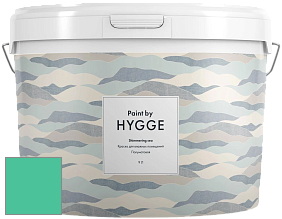 HYGGE Paint Shimmering Sea интерьерная краска цвет NCS S 1055-B90G 