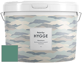 HYGGE Paint Shimmering Sea интерьерная краска цвет NCS S 4030-B90G 