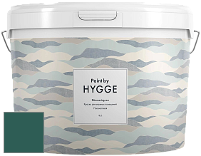 HYGGE Paint Shimmering Sea интерьерная краска цвет NCS S 6030-B70G 