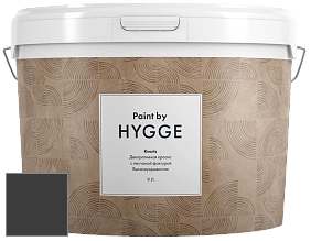 HYGGE Paint Kvarts декоративная краска цвет HG11-017 DEEP BLACK