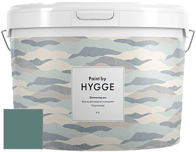 HYGGE Paint Shimmering Sea интерьерная краска цвет NCS S 5020-B70G 