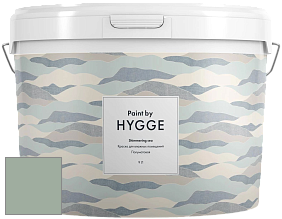 HYGGE Paint Shimmering Sea интерьерная краска цвет NCS S 3010-G10Y 