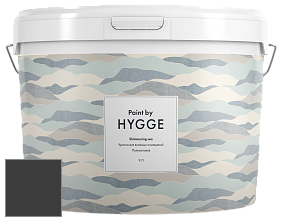HYGGE Paint Shimmering Sea интерьерная краска цвет HG11-017 DEEP BLACK