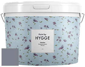 HYGGE Paint Obsidian интерьерная краска цвет NCS S 5010-R70B 