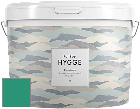 HYGGE Paint Shimmering Sea интерьерная краска цвет NCS S 3050-B90G 