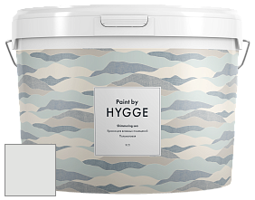 HYGGE Paint Мерцающее море Shimmering Sea интерьерная краска цвет HG04-019 WHITE SHARK