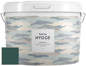 HYGGE Paint Shimmering Sea интерьерная краска цвет NCS S 7020-B70G 