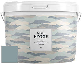 HYGGE Paint Shimmering Sea интерьерная краска цвет HG03-056 NORTH BEACH BLUE