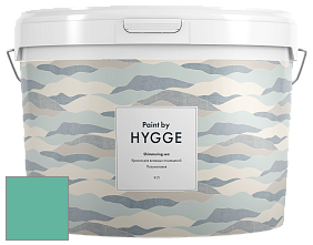 HYGGE Paint Мерцающее море Shimmering Sea интерьерная краска цвет NCS S 2040-B80G 