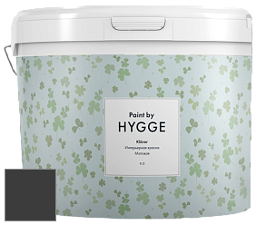 HYGGE Paint Klover интерьерная краска цвет HG11-017 DEEP BLACK