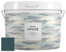 HYGGE Paint Мерцающее море Shimmering Sea интерьерная краска цвет NCS S 7020-B30G 
